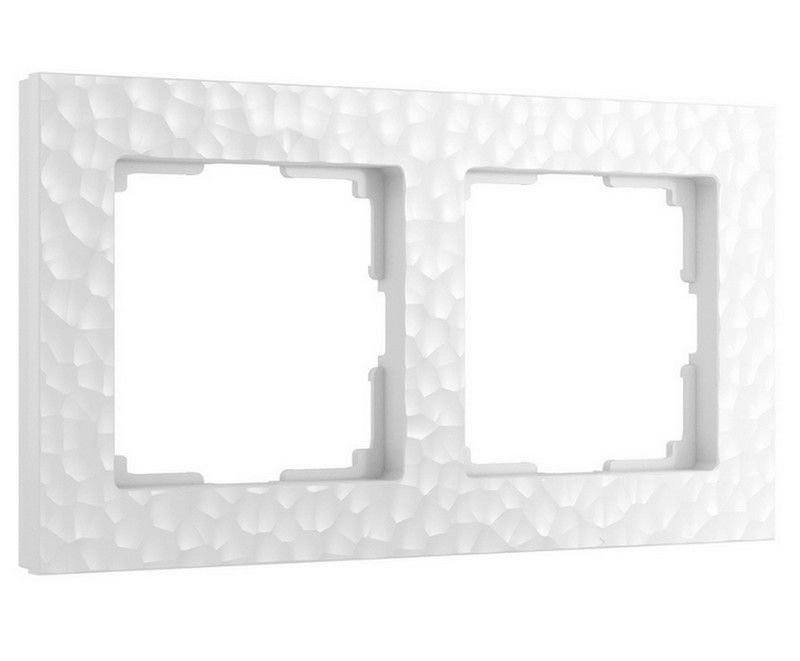 Рамки Werkel Hammer Рамка Werkel на 2 поста Hammer (белый) W0022401