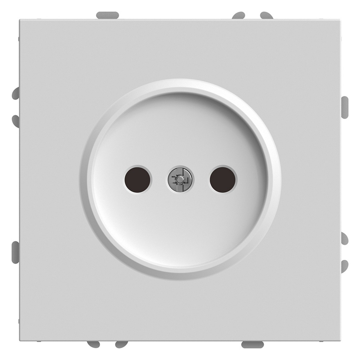 Эмили - Розетки и выключатели Stekker Розетка 1-ая с защитной шторкой б/з STEKKER Эмили RST16-5109-01 белый фарфор soft touch 49876