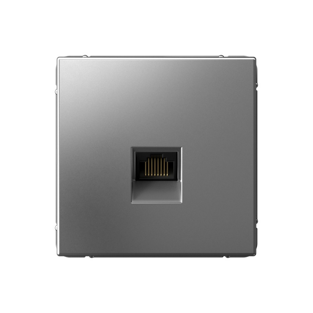 ArtGallery Сталь Розетка Systeme Electric ArtGallery Сталь компьютерная RJ45 кат. 6A GAL000986