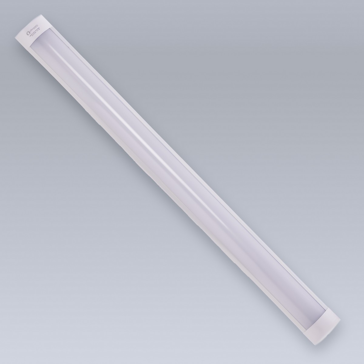 Линейные светодиодные светильники Светильник ELEGANZ линейный-панель 36W 6000К 1200*75*25мм 220V IP40 9805