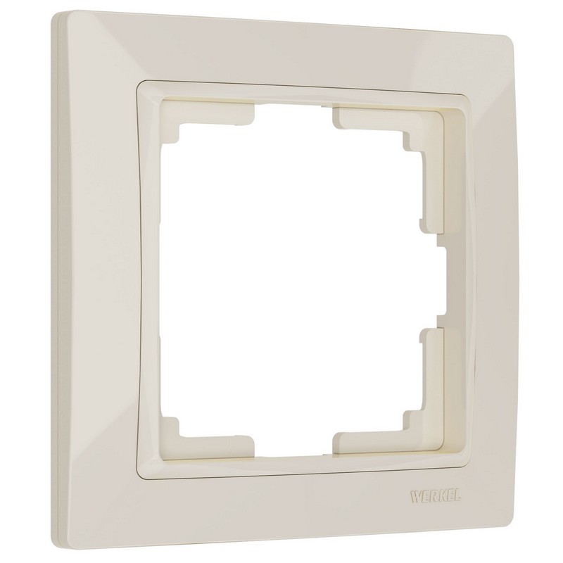 Рамки Werkel Snabb Рамка Werkel Snabb на 1 пост (слоновая кость Basic) W0012003