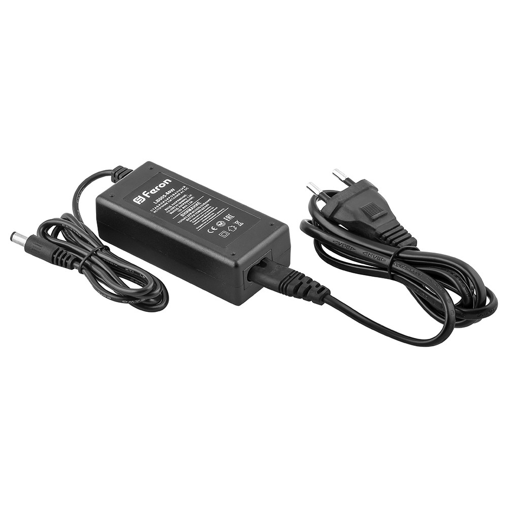 Блоки питания для светодиодной ленты Трансформатор электронный для светодиодной ленты 60W 12V (драйвер) LB005 FERON 21490 