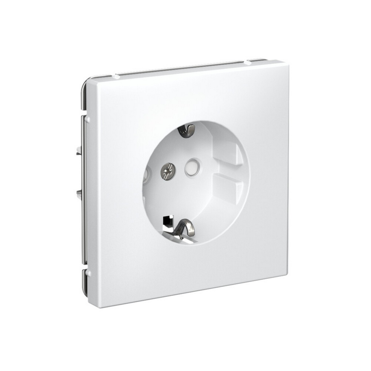 ArtGallery Белый Розетка SE ArtGallery Белый с заземлением со шторками, 16А быстрозажим. клем. GAL000145S