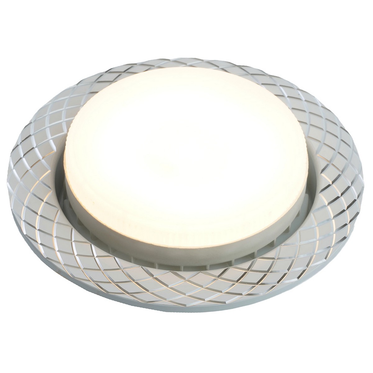 Встраиваемые светодиодные светильники Светильник встраиваемый Feron DL388 GX53 белый 29715 