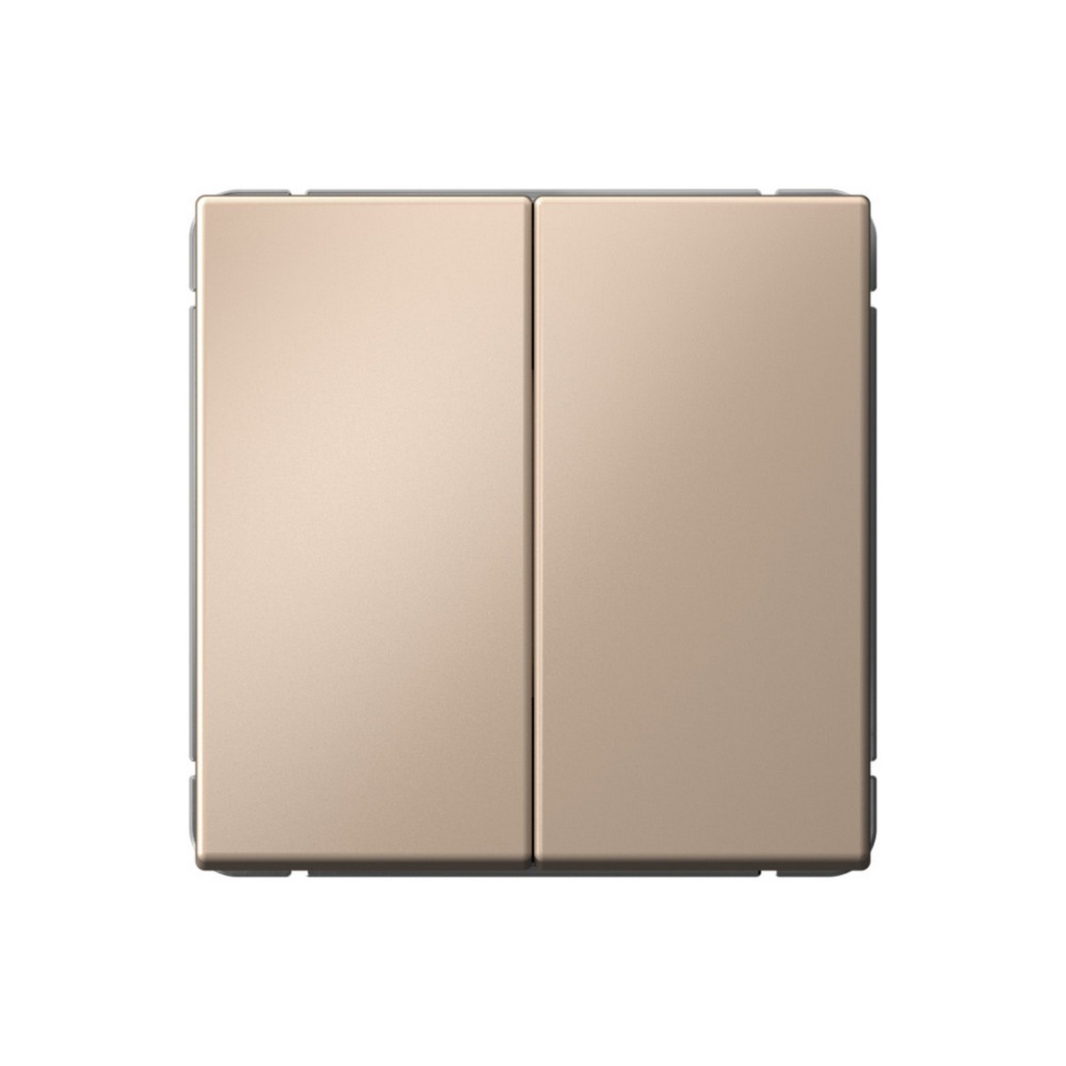 ArtGallery Песочный Выключатель SE ArtGallery Песочный 2-клавишный кнопочный, быстрозажим. клем. GAL001217S