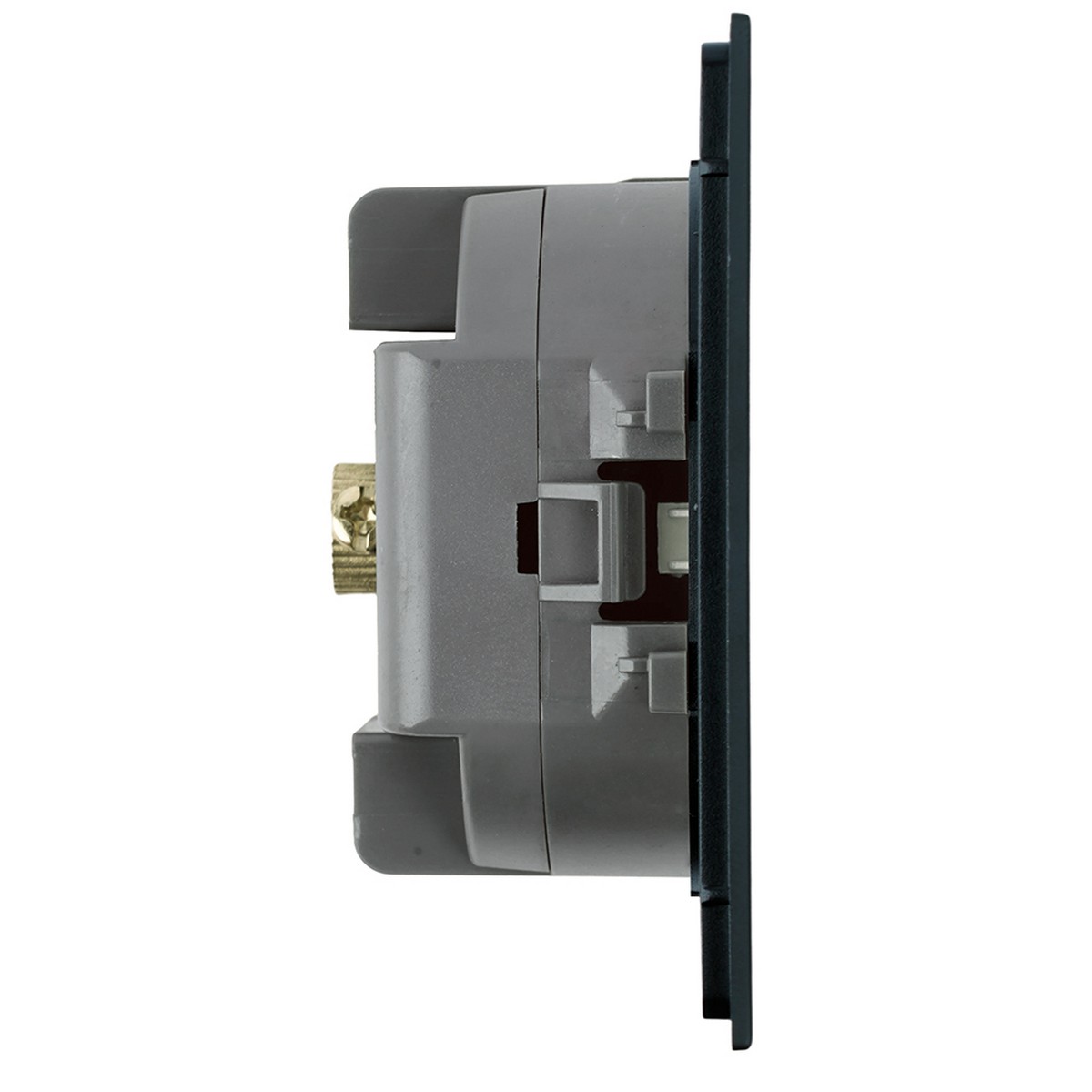 Мия - Розетки и выключатели Stekker Розетка телевизионная 1-местная STEKKER Мия RST00-3108-05 черный бархат 50449