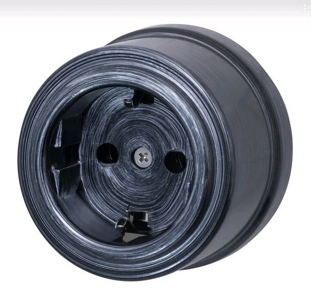 Bironi Лизетта - Ретро розетки и выключатели Розетка с/з BIRONI Пластик Серебряный век B1-101-11