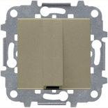 Механизмы ABB Zenit Шампань Вывод кабеля с зажимом АВВ Зенит (шампань)