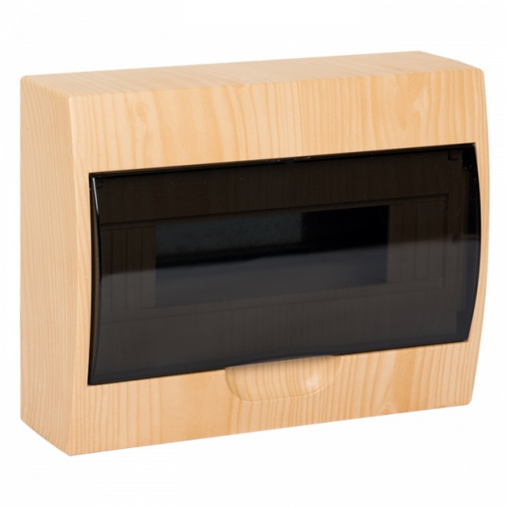 Пластиковые боксы и щиты EKF Щит EKF PROxima распределительный навесной ЩРН-П-12 светлое дерево IP41 pb40-n-12-light