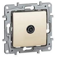 Legrand Etika Слоновая кость Розетка TV Legrand Etika слоновая кость Звезда 672351