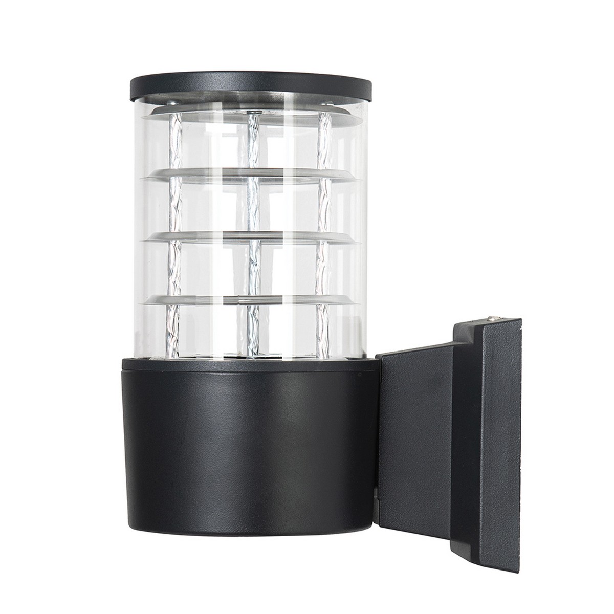 Уличные настенные светильники Светильник садово-парковый Feron.ONE DH0801-P на стену вверх E27 230V черный пластик 51548