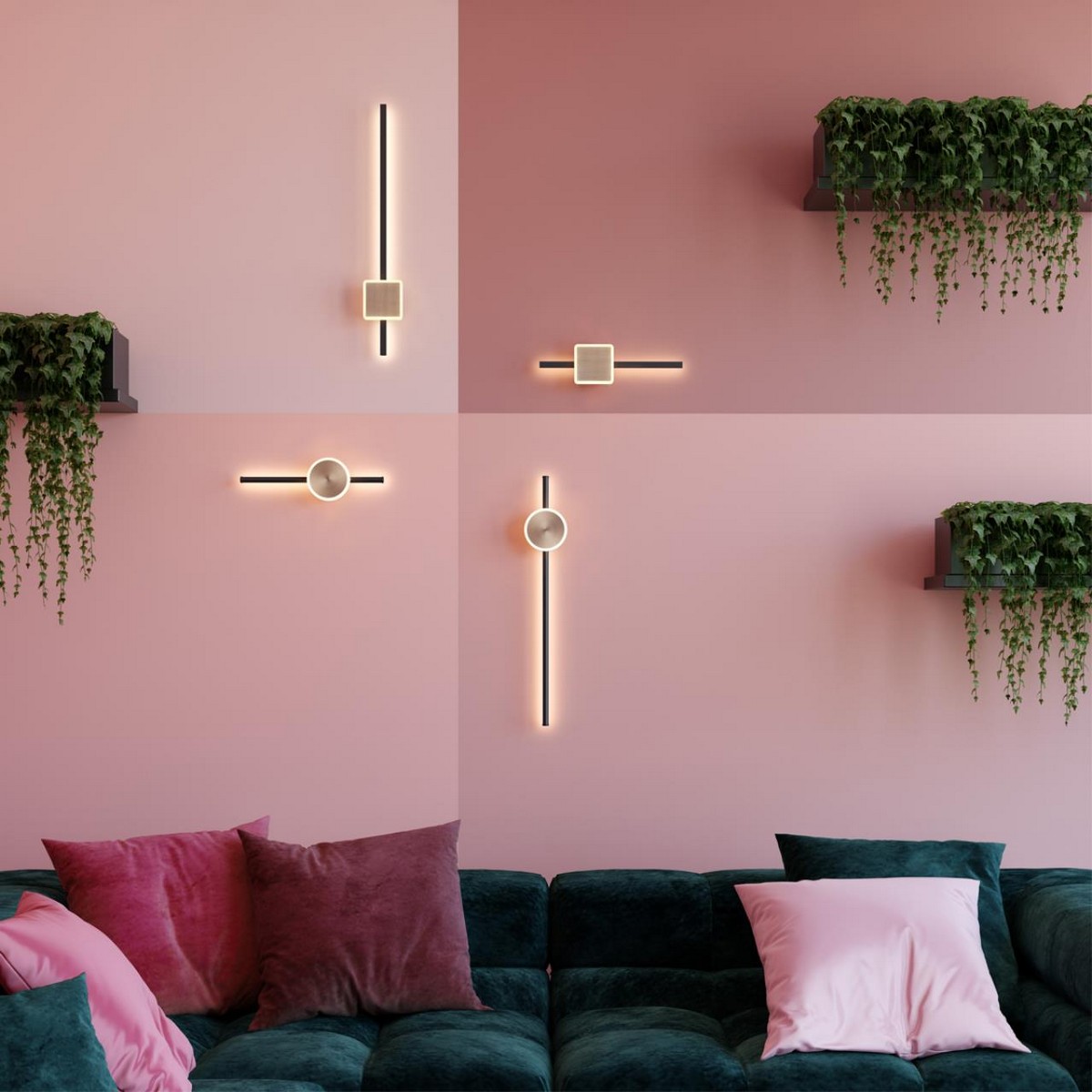 Накладные светодиодные светильники Настенно-потолочный светильник ODEON LIGHT 4257/18WL STILO 