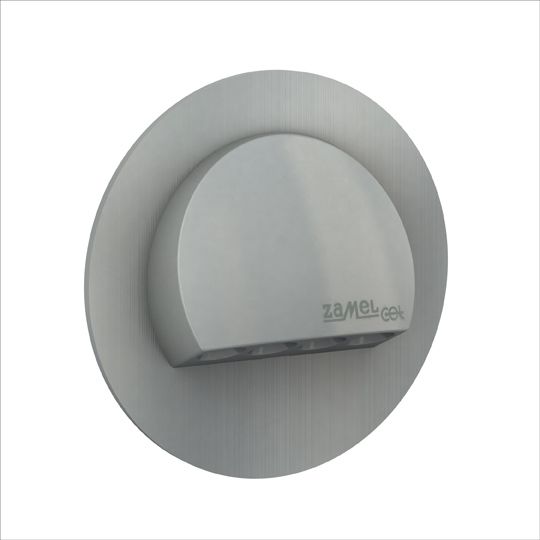 Встраиваемые светодиодные светильники Светильник для лестницы Zamel RUBI Алюминий/Тепл.бел. на стену 14V DC 09-111-12