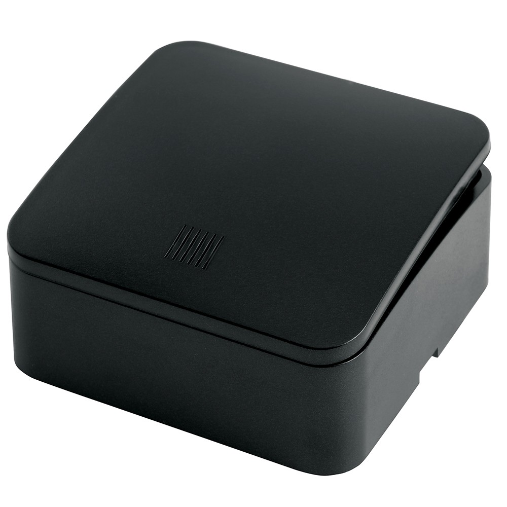 Накладные розетки и выключатели Stekker Выключатель 1-клавишный с индикатором STEKKER 250В София черный MSW10-11-20-02 49292