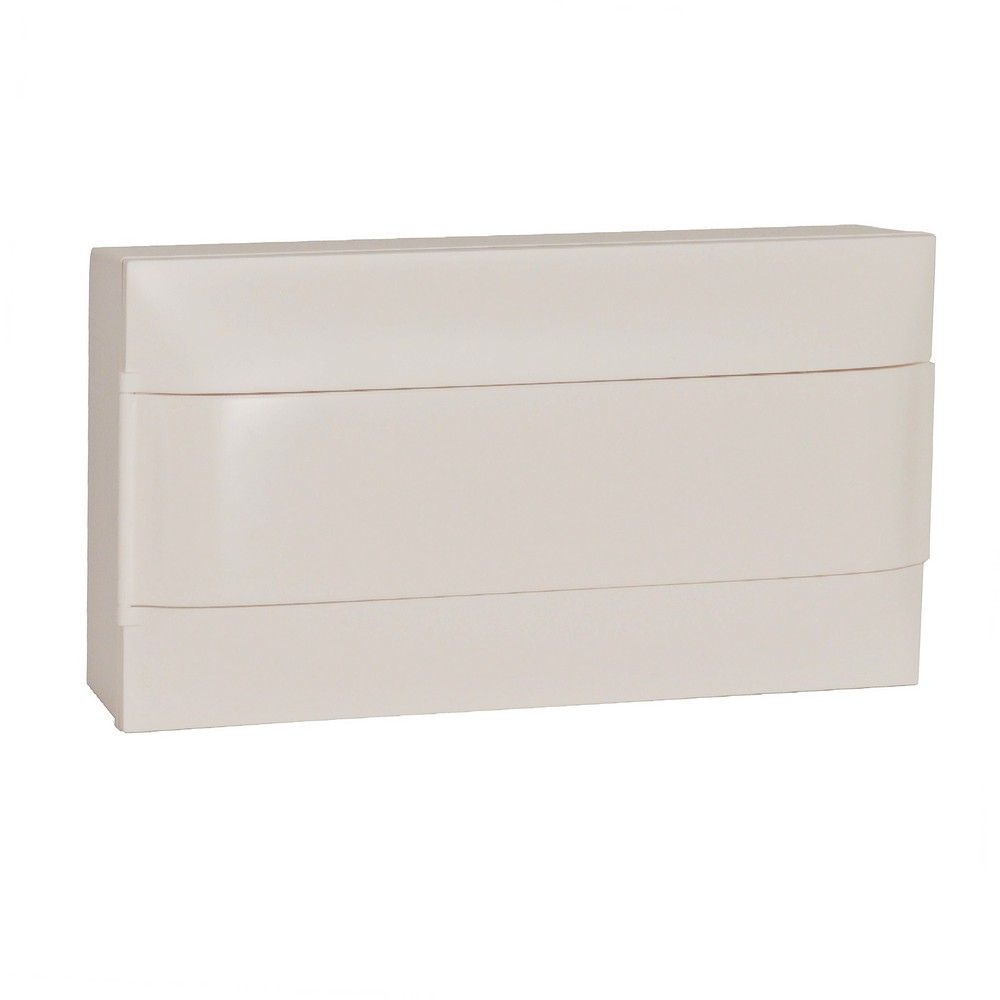 Пластиковые боксы и щиты Legrand Пластиковый щиток Legrand Practibox S Навесной 18 мод 1X18 Белая дверь 137606