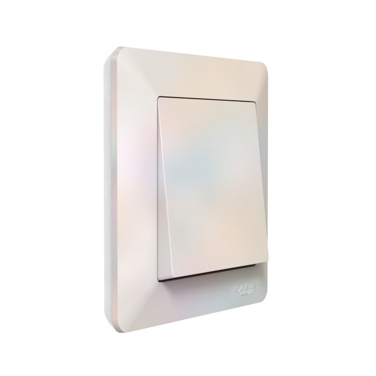 AtlasDesign Жемчуг Рамка Systeme Electric AtlasDesign Air Жемчуг/дымчатый белый 1-ая ATN220401