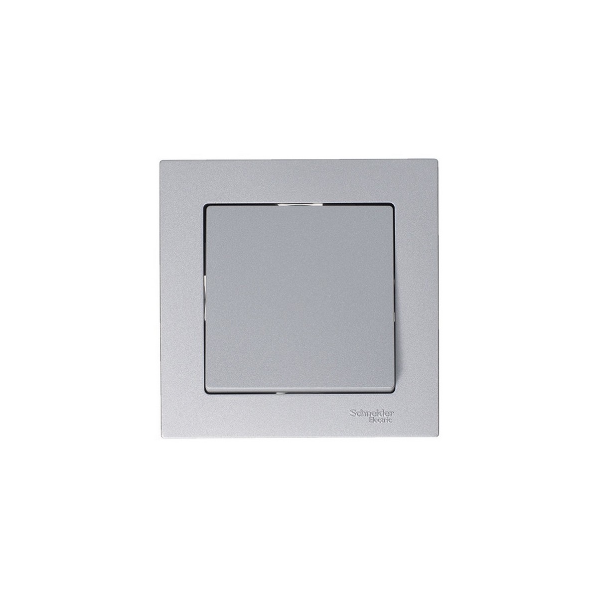 AtlasDesign Алюминий Переключатель 1-клавишный, Systeme Electric AtlasDesign Алюминий сх.6, ATN000361