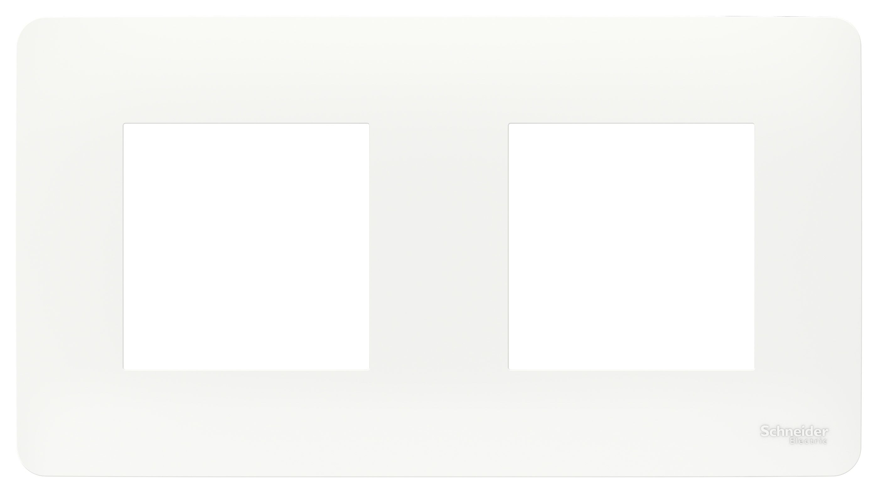 Рамки Unica Studio Белый Рамка Unica Studio Белый 2-ная NU200418