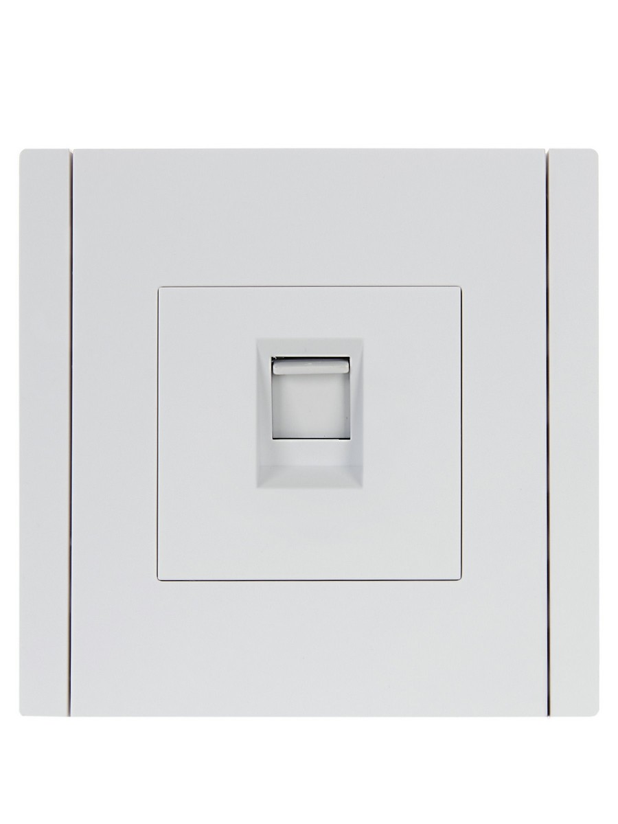 IEK FORTE&PIANO Белый Розетка IEK FORTE&PIANO Белый комп. RJ45 кат.6 FP231