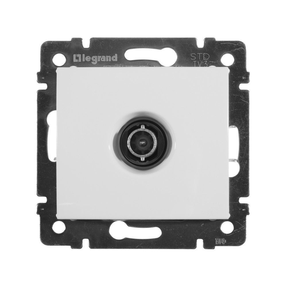 Legrand Valena Classic Белый Розетка TV Legrand Valena белый проходная, 774431