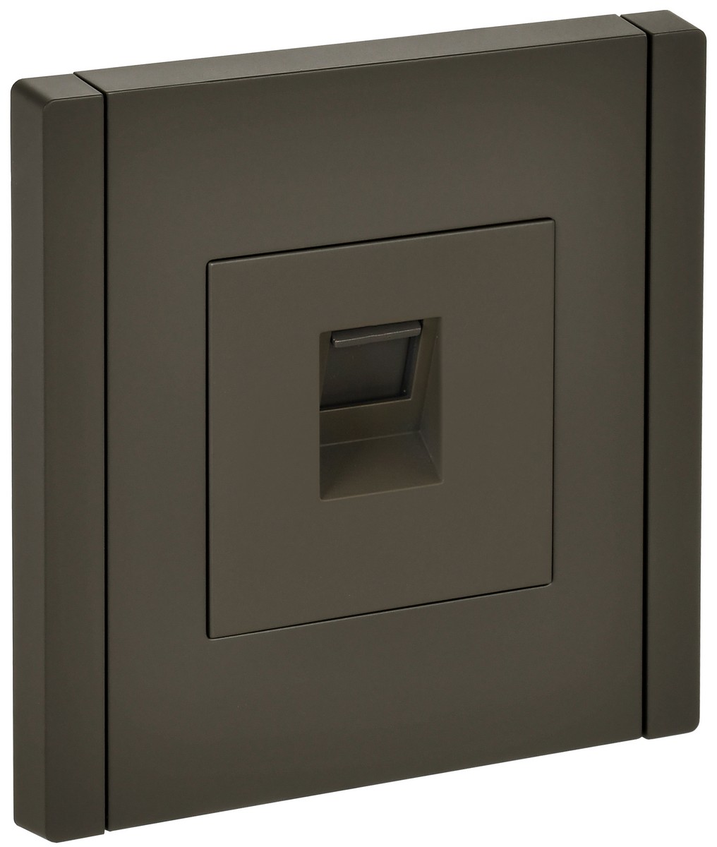 IEK FORTE&PIANO Серый Розетка IEK FORTE&PIANO Серый комп. RJ45 кат.5E FP332