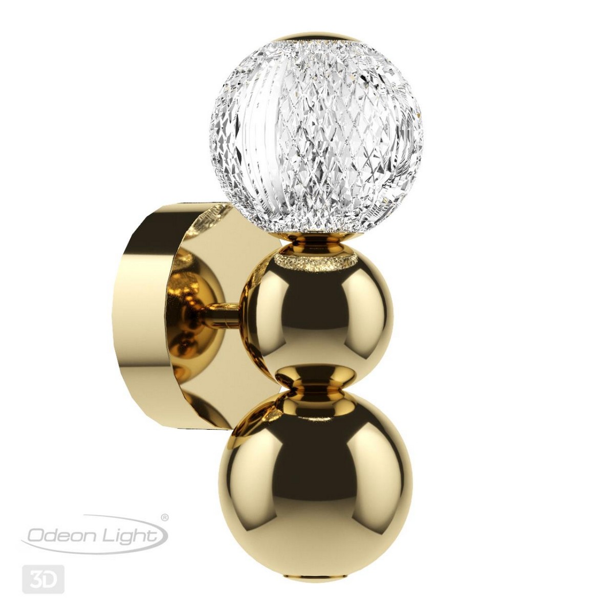 Бра Бра ODEON LIGHT 5008/4WL CRYSTAL 