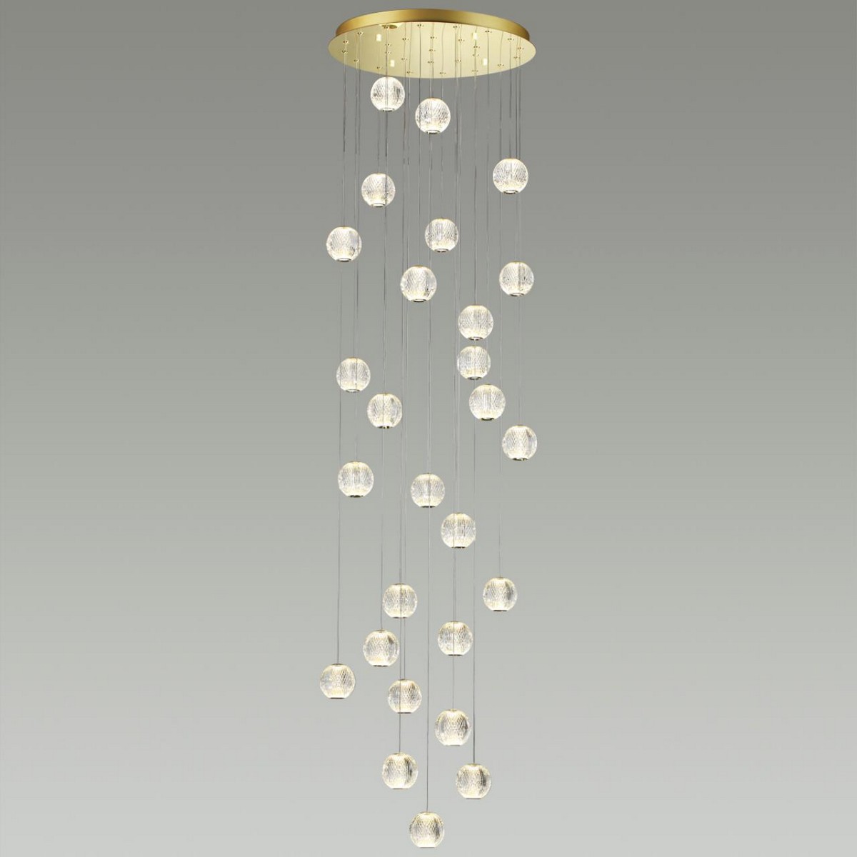 Люстры Люстра каскадная ODEON LIGHT 5008/120L CRYSTAL 
