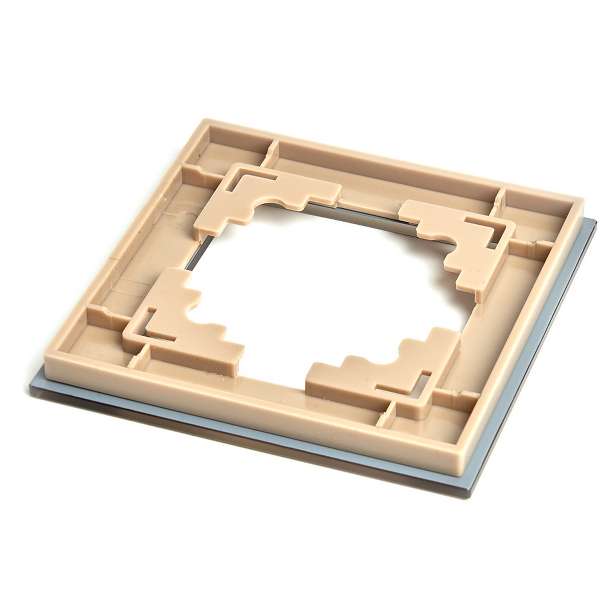 Катрин - Розетки и выключатели Stekker Рамка 1-местная стекло STEKKER GFR00-7001-08 серия Катрин золото 49032