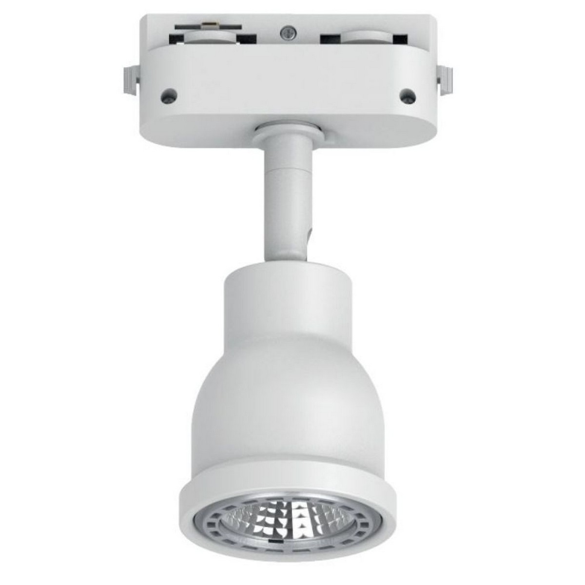 Трековые светодиодные светильники Светильник Feron AL199 трековый однофазный на шинопровод под лампу GU10 белый 51666