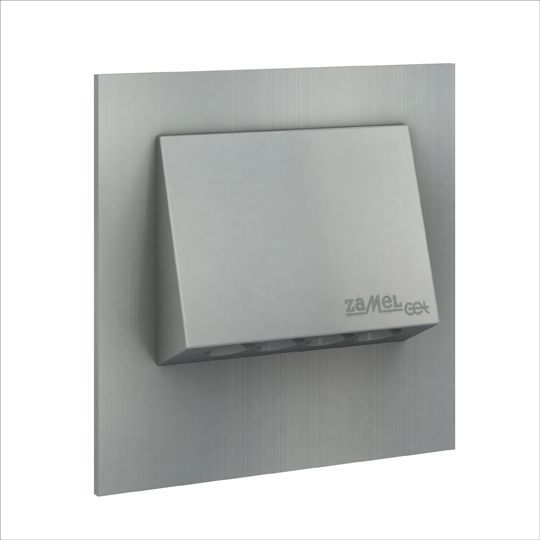 Встраиваемые светодиодные светильники Светильник для лестницы Zamel NAVI Алюминий/RGB 230V AC с встр. RGB контроллером 11-225-16