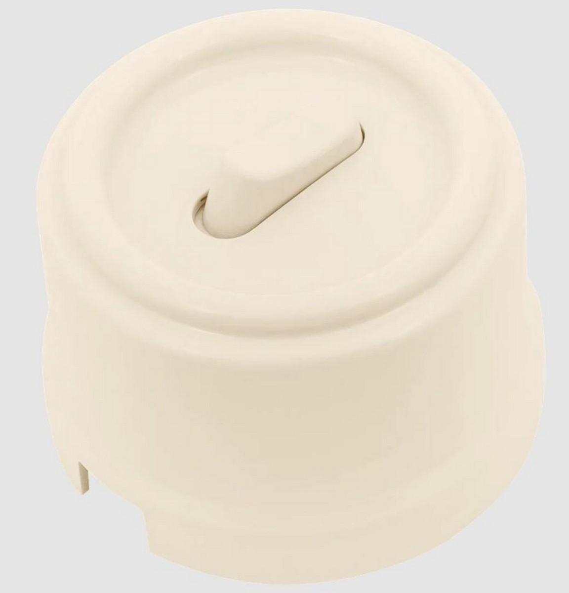 Bironi Лизетта - Ретро розетки и выключатели Выключатель BIRONI Лизетта Пластик Песочное золото перекрестный 1-кл (клавишный) B1-223-24