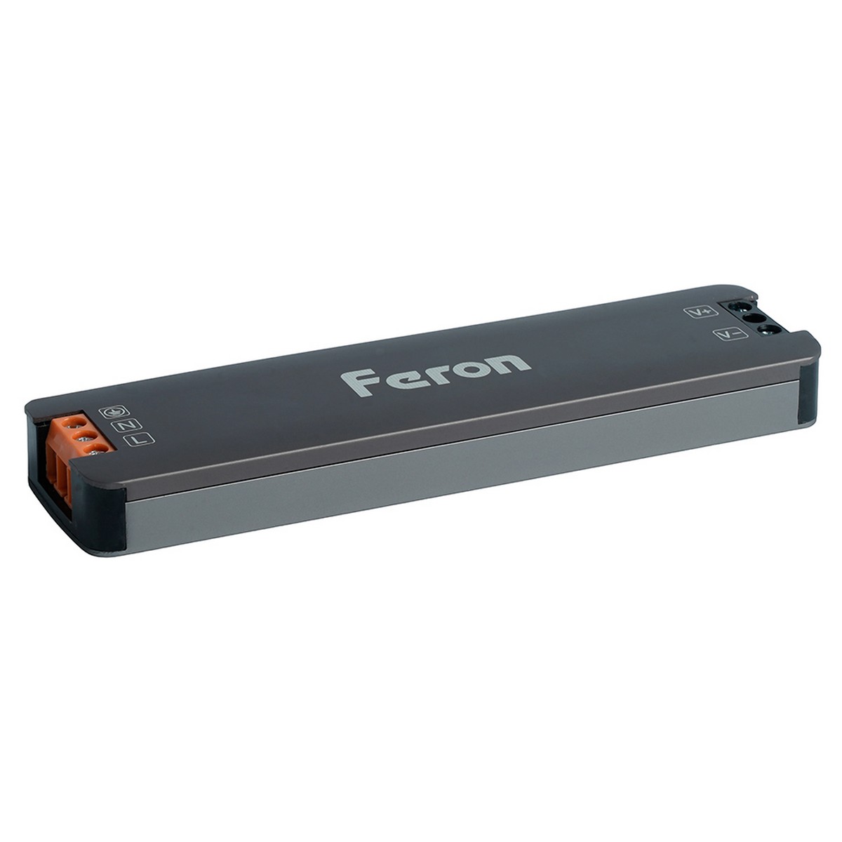 Блоки питания для светодиодной ленты Трансформатор электронный Feron LB010 для светодиодной ленты 100W 24V 123*33.8*13мм IP20 (драйвер) 53146 