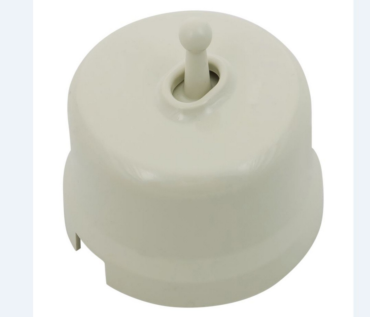 Bironi Лизетта - Ретро розетки и выключатели Выключатель перекрестный BIRONI Слоновая кость 1-кл (тумблерный) B1-233-211