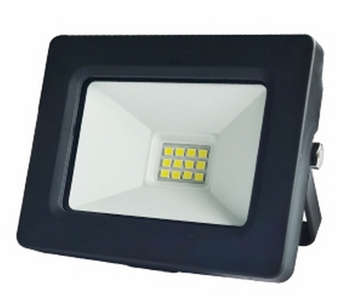 Прожекторы светодиодные Прожектор светодиодный LEEK LED FL1 10W BLACK IP65 холодный белый LE040303-0041