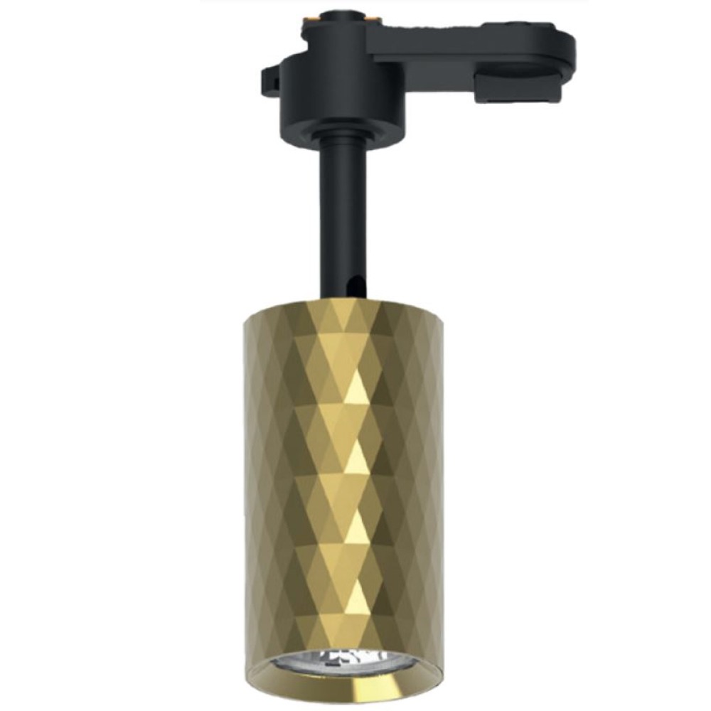 Трековые светодиодные светильники Светильник Feron AL175 трековый под лампу GU10 золото 48697