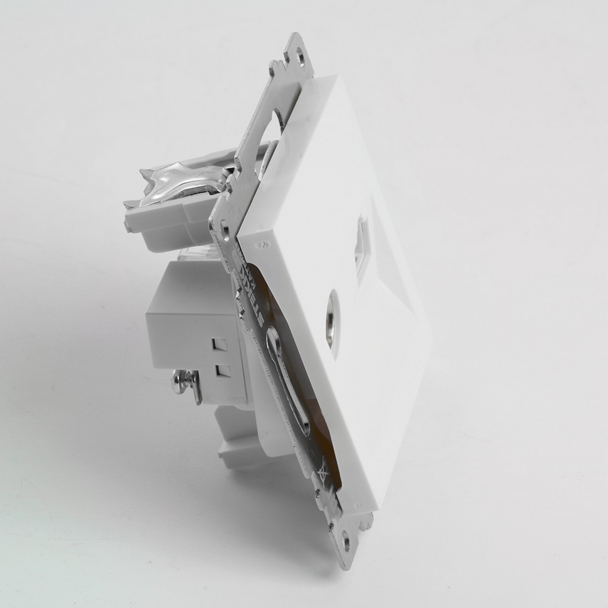 Катрин - Розетки и выключатели Stekker Розетка TV + компьютерная RJ-45 STEKKER GLS00-7106-01 Катрин белый 49181