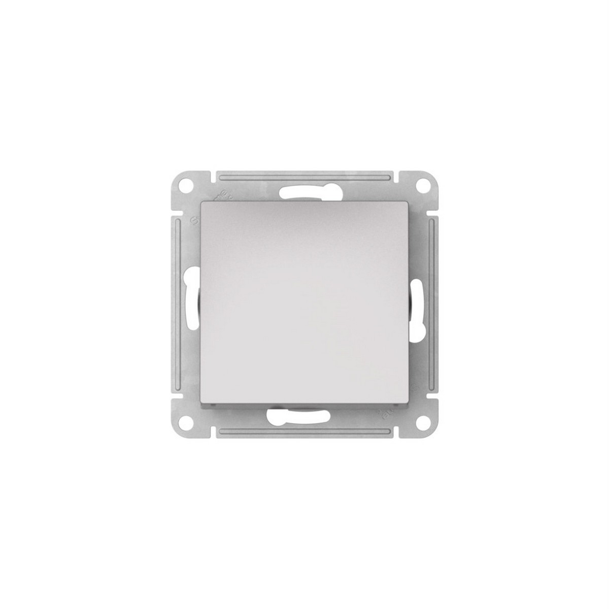 AtlasDesign Алюминий Переключатель SE AtlasDesign Aqua Алюминий 1-клавишный IP44 быстрозажим. клем. ATN440361S