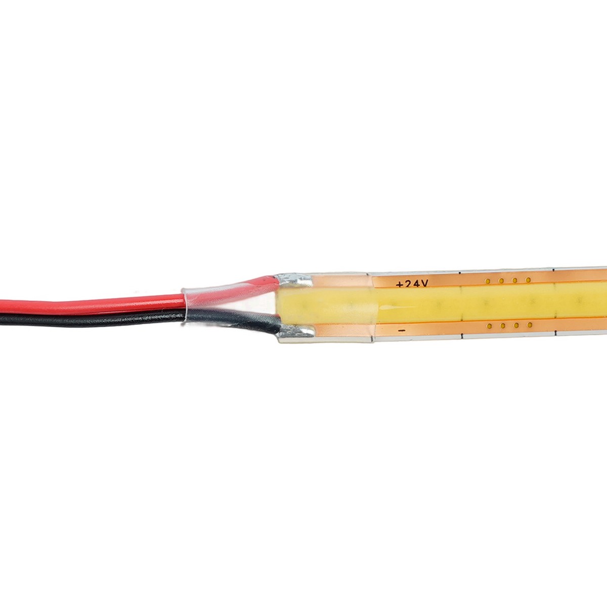 Светодиодная лента белая теплая Лента светодиодная Feron LS536 720SMD(2110) 10Вт/м 24V 5000*8*1.8мм IP20 3000К 53097 