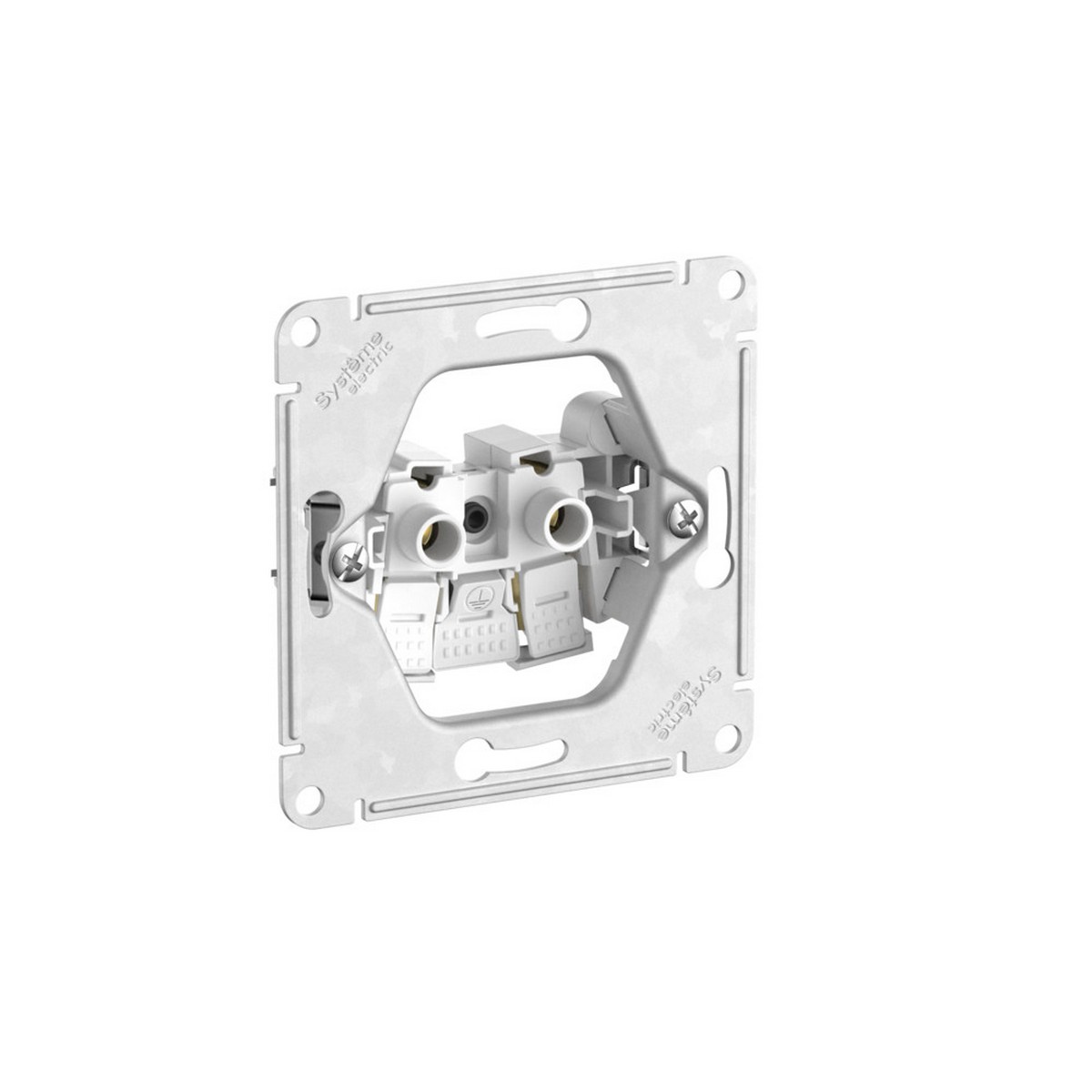 AtlasDesign Шампань Розетка SE AtlasDesign Шампань без заземления со шторками быстрозажим. клем. ATN000549S