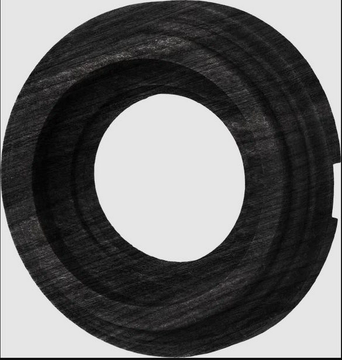 Bironi Лизетта - Ретро розетки и выключатели Рамка BIRONI Лизетта Бук Угольно-черный 1-ая (накладной монтаж) BF1-610-119