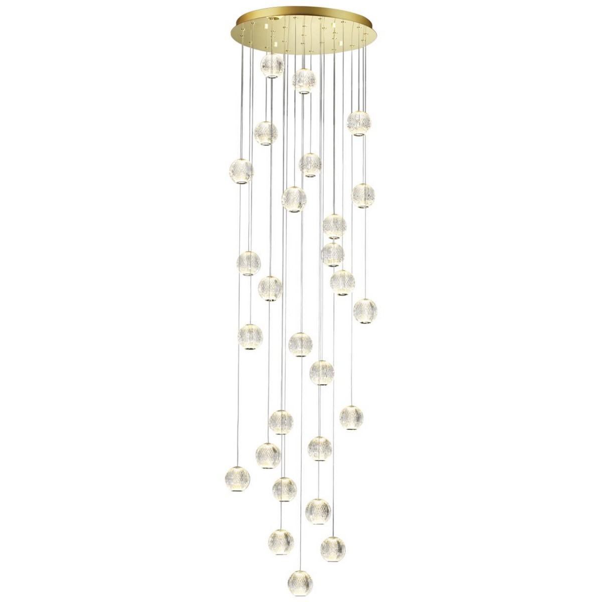 Люстры Люстра каскадная ODEON LIGHT 5008/120L CRYSTAL 