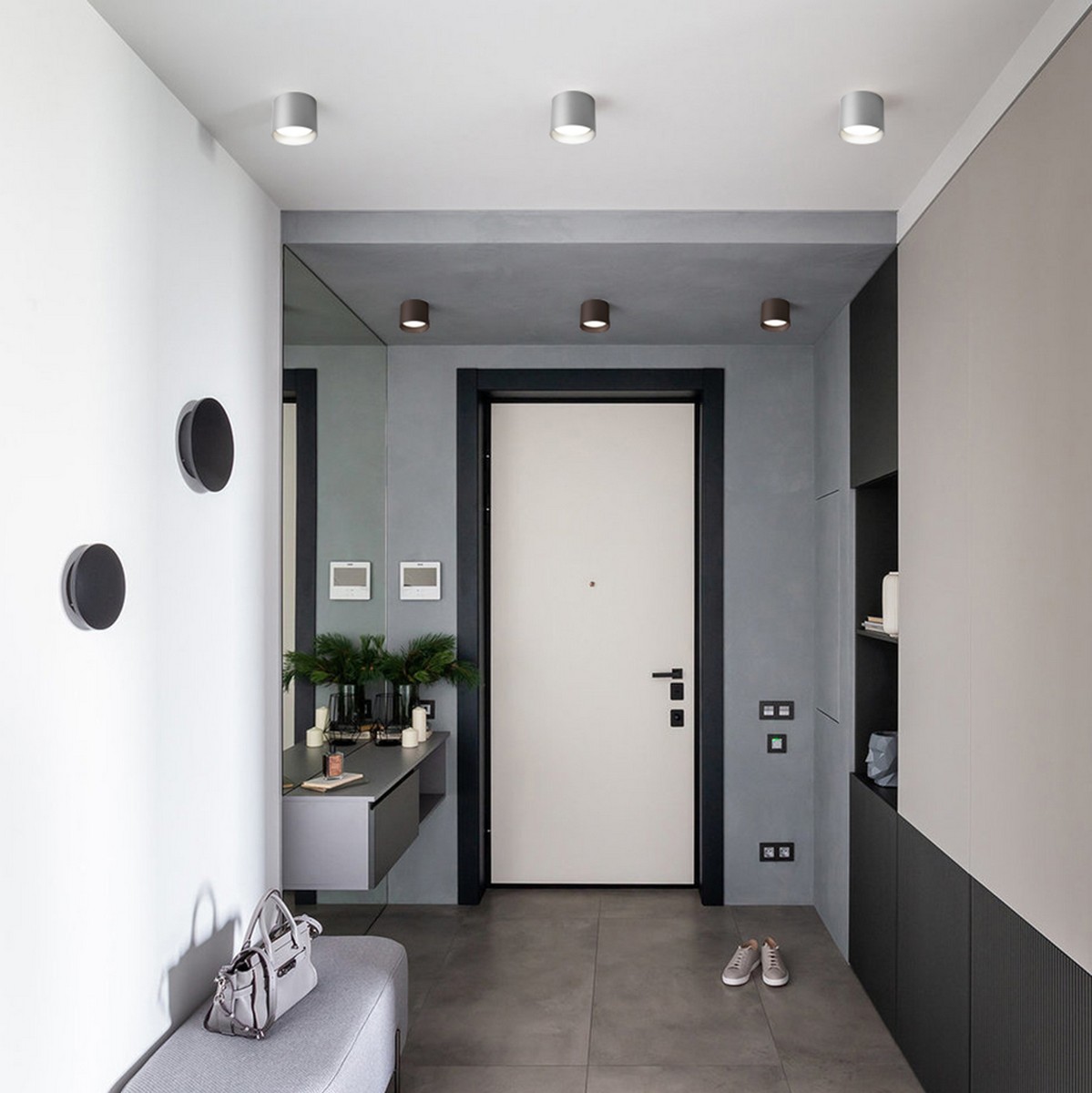 Светильники споты светодиодные Светильник спот потолочный Feron HL358 12W GX53 графит 41913 