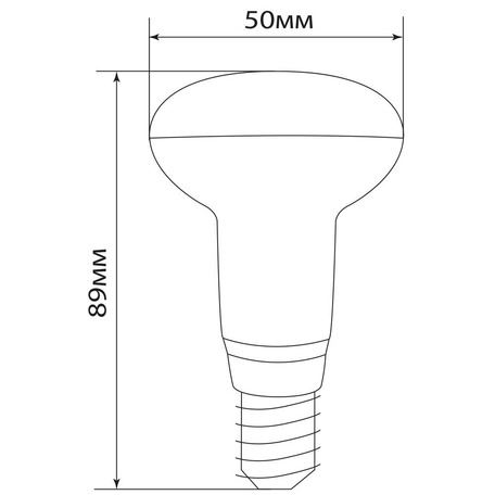 E14 Лампа светодиодная Feron LB-450 R50 E14 7W 2700K 230V 25513 