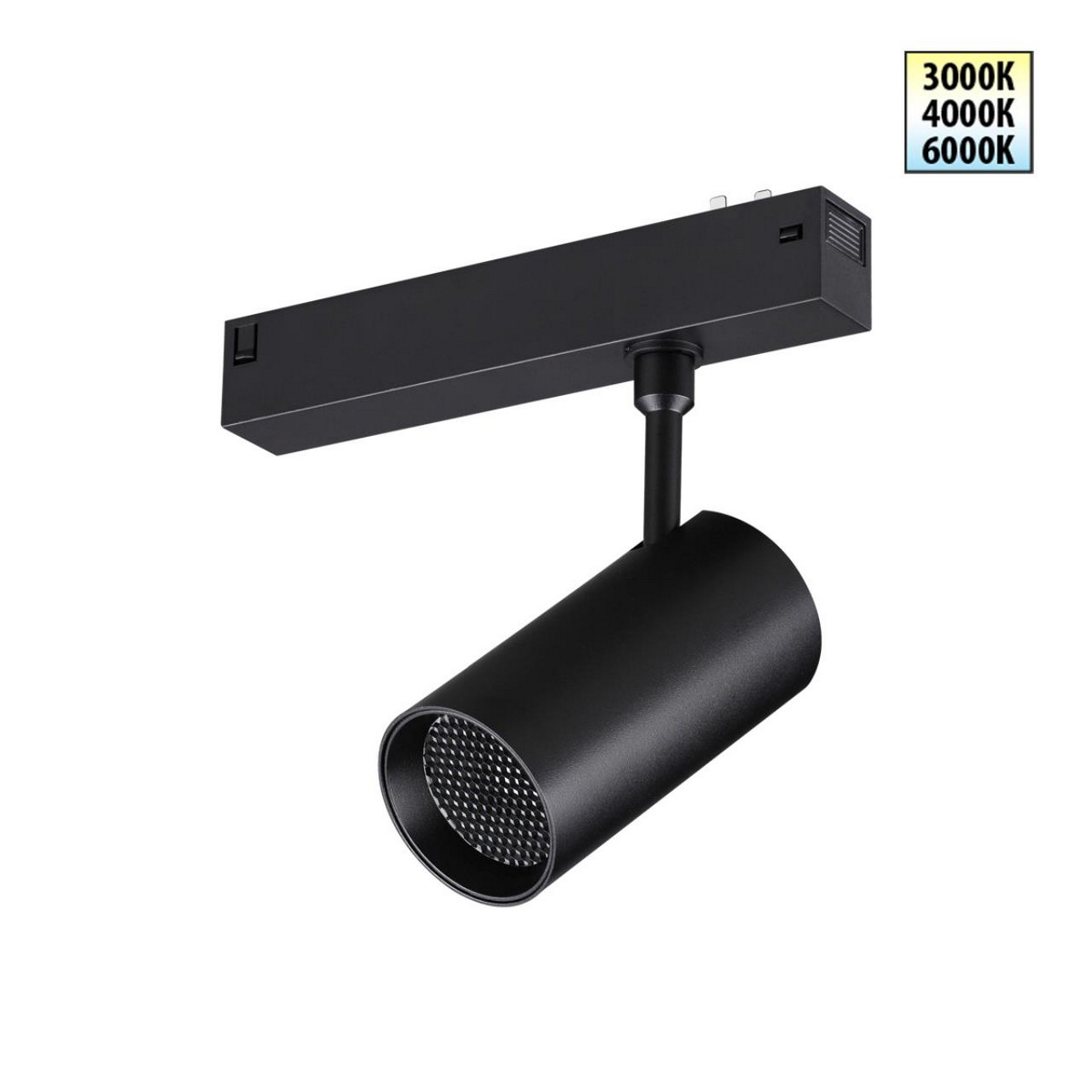 Трековые светодиодные светильники Трековый светодиодный светильник с переключателем цветовой темперетуры NOVOTECH 359958 VECTOR