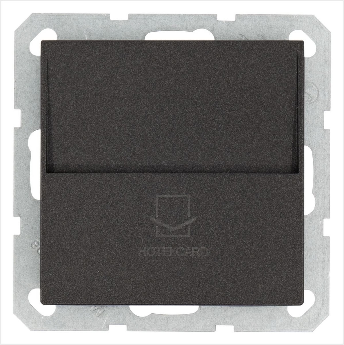 JASMART G - розетки и выключатели Карточный выключатель JASMART Антрацит G6209B