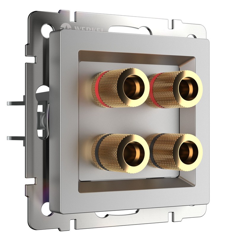 Werkel Серебряный механизмы Акустическая Розетка Werkel (серебряный) W1185006