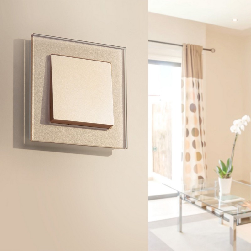 Werkel Шампань механизмы Выключатель Werkel одноклавишный (шампань) W1110011