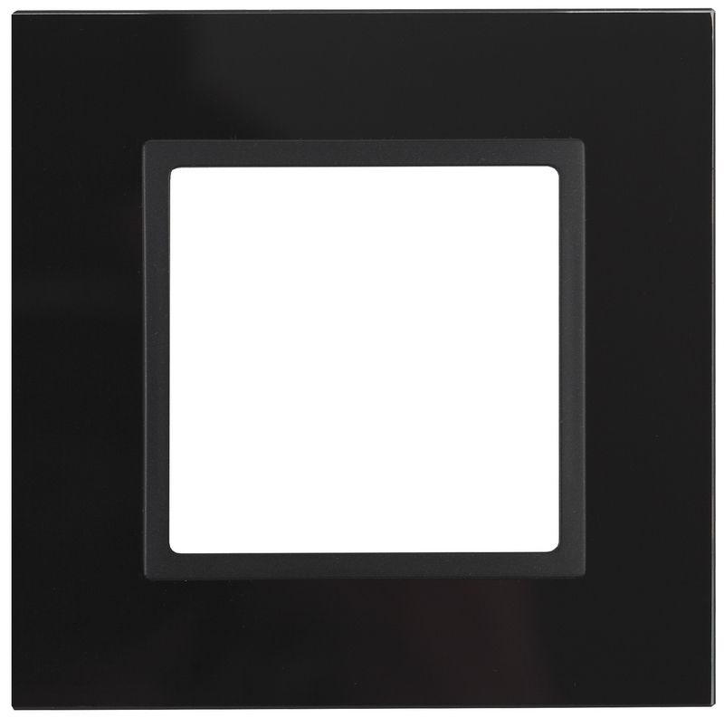 Рамки ЭРА Elegance Рамка ЭРА Elegance Черный/антрацит Стекло 1-ая 14-5101-05 Б0034474