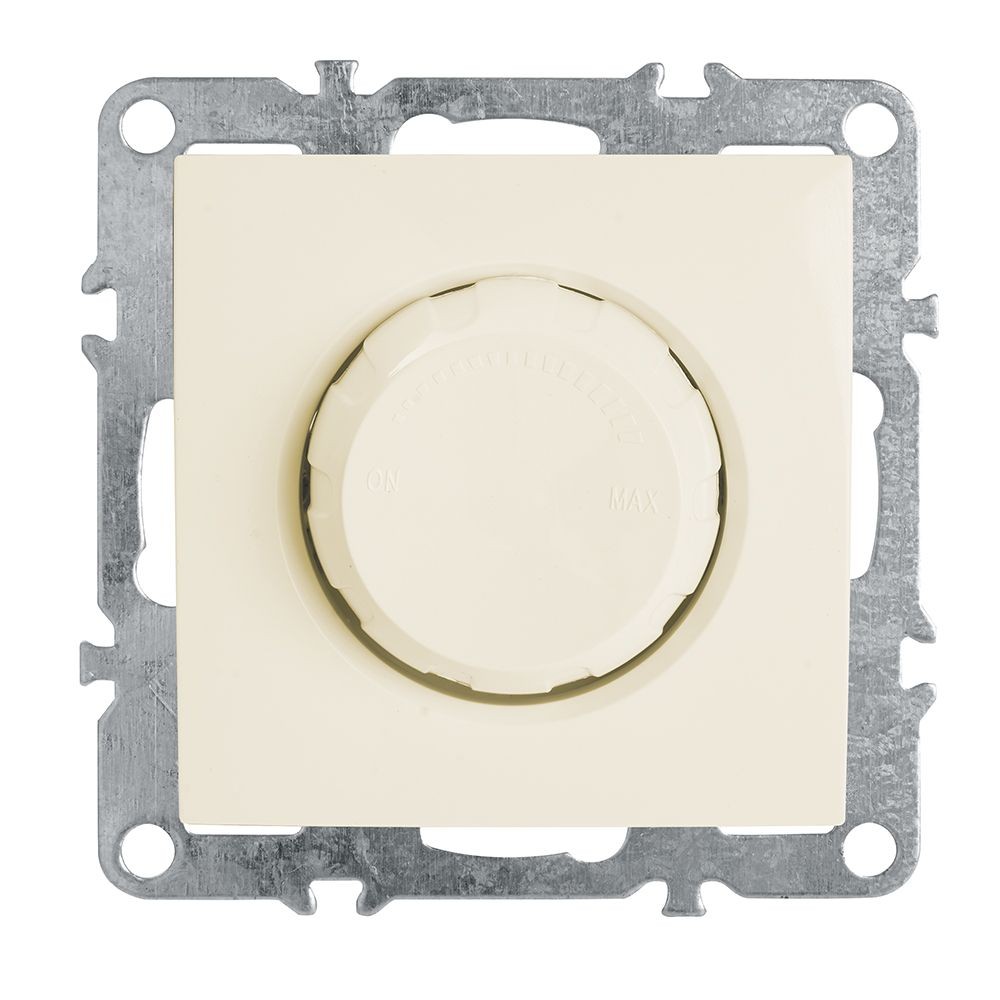 Эрна - Розетки и выключатели Stekker Выключатель диммирующий STEKKER PSW10-9106-02 600W Эрна слоновая кость 39324
