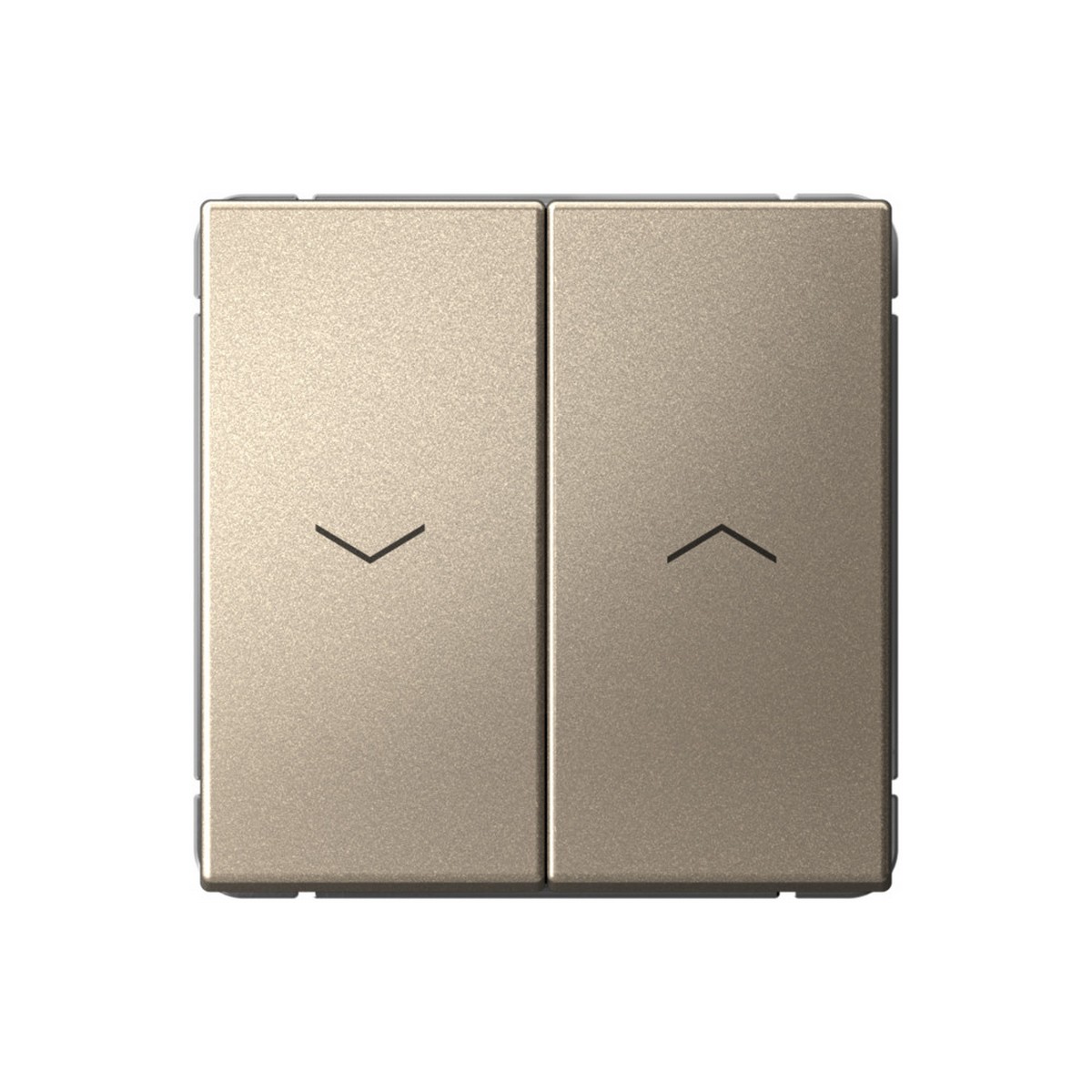ArtGallery Шампань Выключатель Systeme Electric ArtGallery Шампань 2-клавишный для жалюзи  GAL000519